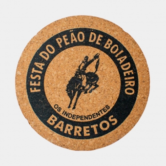 PORTA COPO CORTIÇA (BOLACHA)